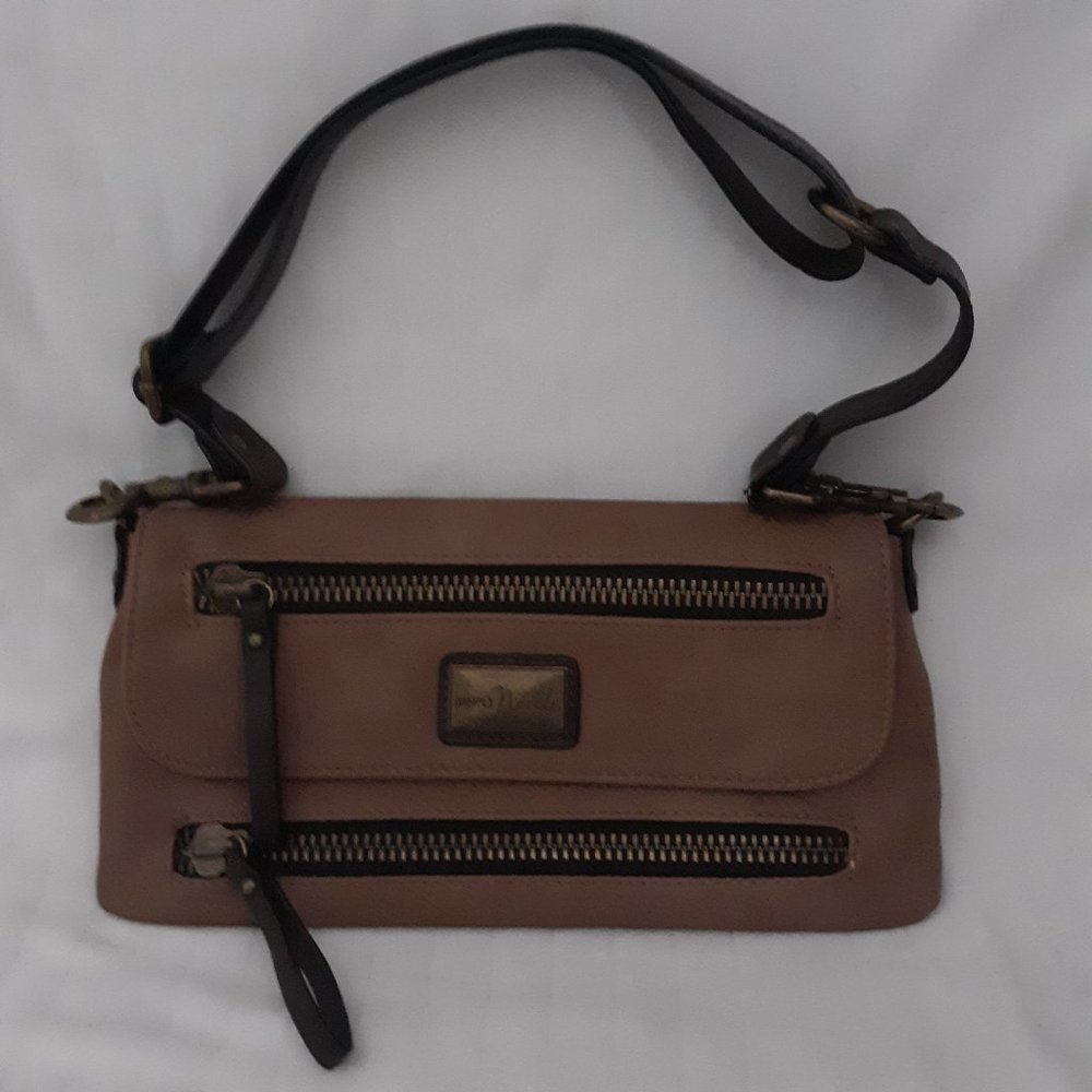 small purse by... Simply Noelle. Brown